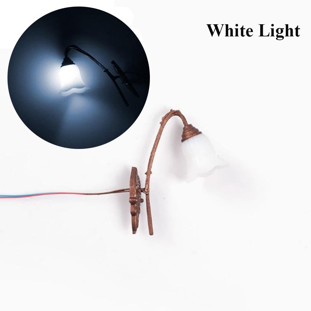 2,5*3 см Кукольный домик Настенный светильник АБС Металл Материал Песочный стол Люстра Новая Белый/Теплый свет Модель