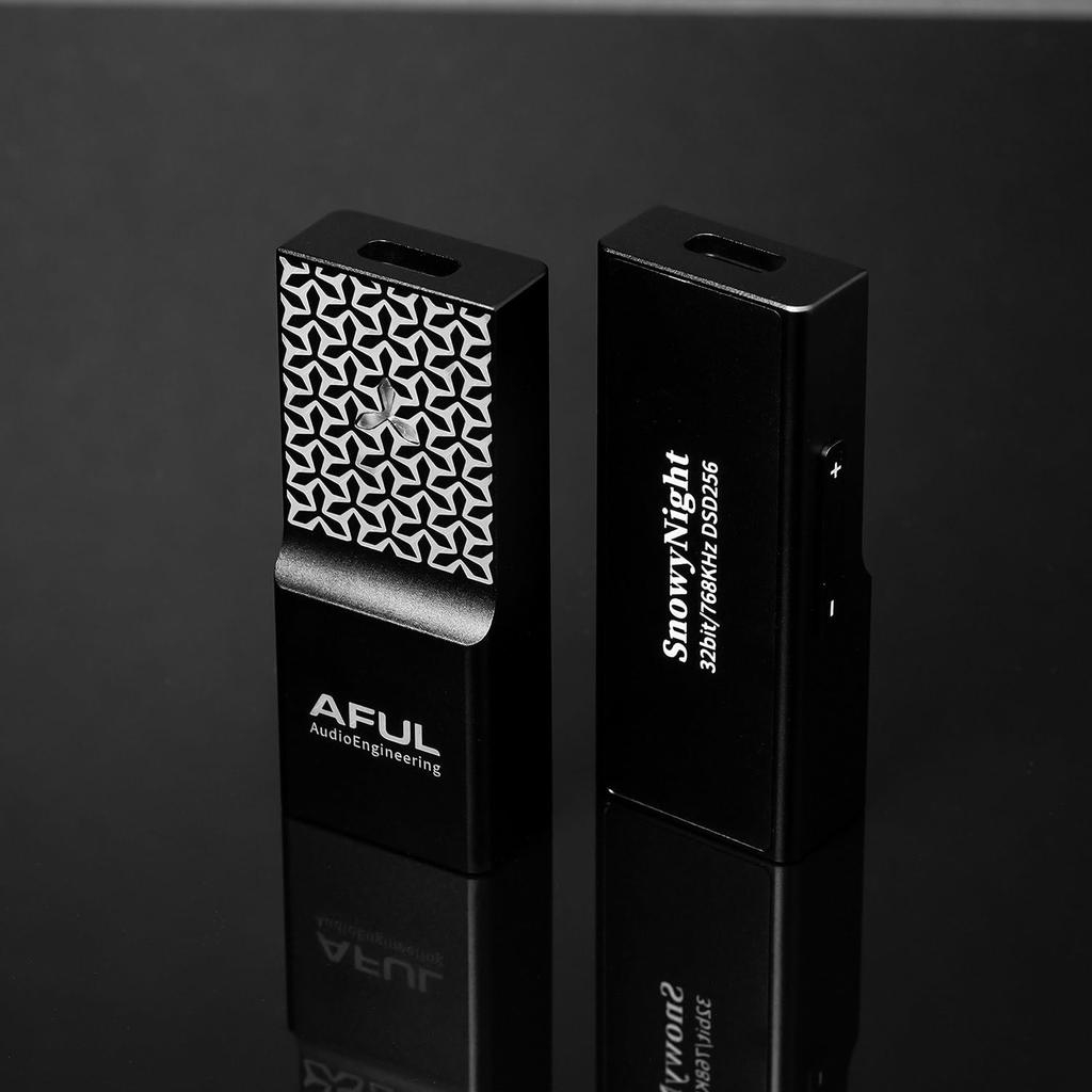 HiFiGo AFUL SnowyNight Портативный USB ЦАП и усилитель, Двойной ЦАП-чип CS43198 Усилитель с невероятно низким искажением (молниеносный)