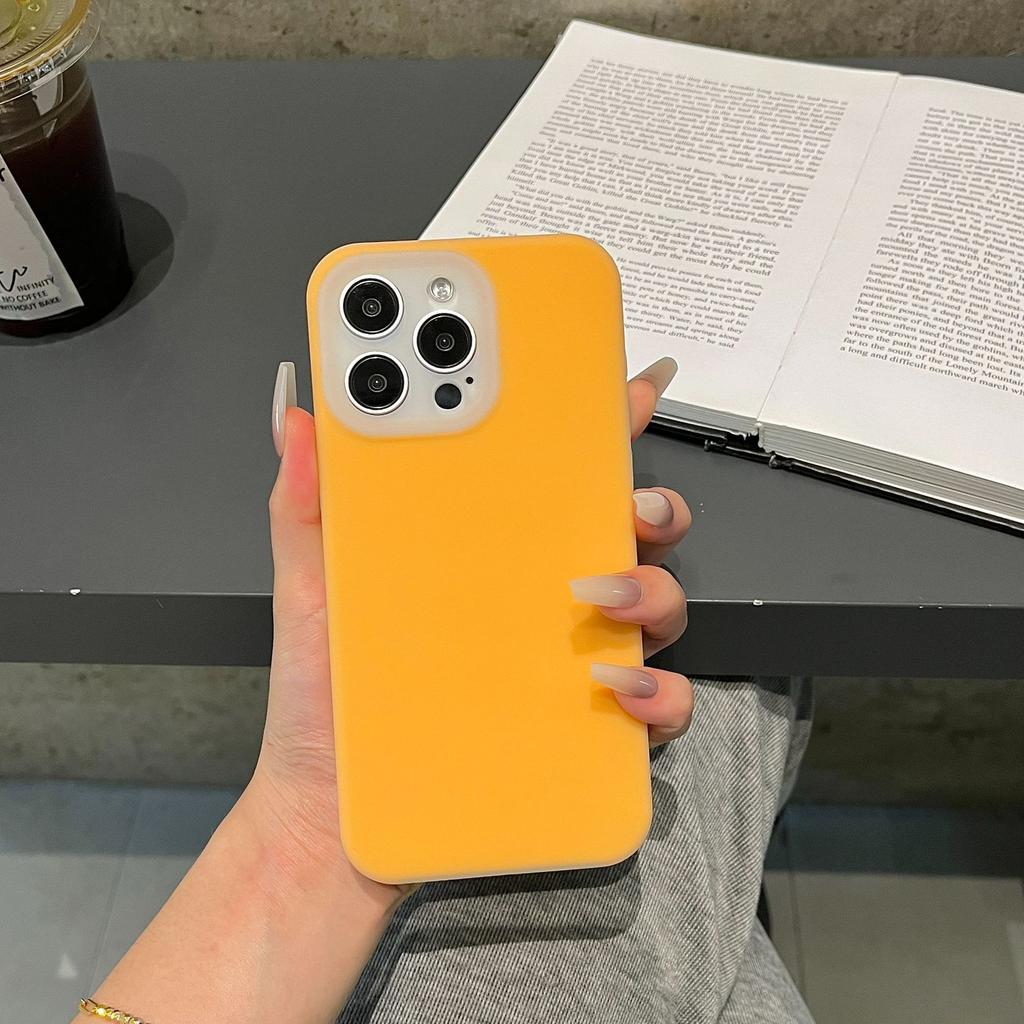 Подходит для Apple 16 Чехол для мобильного телефона Дофаминовое желе iPhone 15 Жидкий силикон 14 Защитный чехол для объектива от падений 13