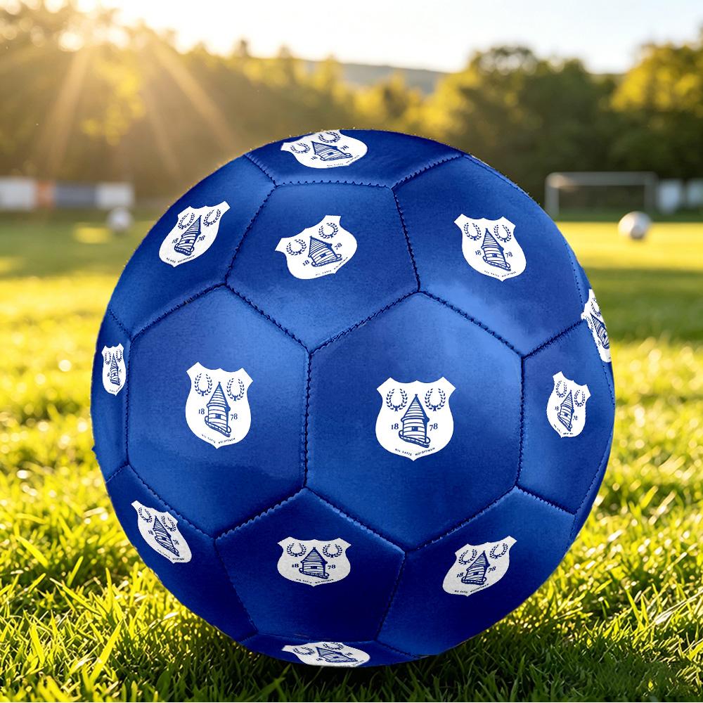 Футбольный мяч Everton Football, размер 5, с принтом, противоскользящий, для взрослых, сувенир для футбольных фанатов
