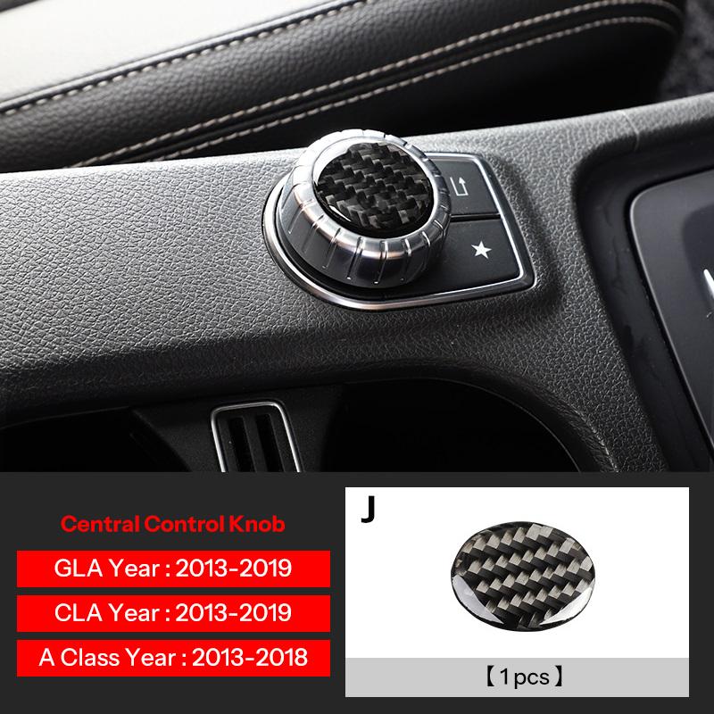 For Mercedes Benz A Class W176 GLA X156 CLA Accessories Car Interior Air Conditioning CD Console Panel Cover Trim Car Styling