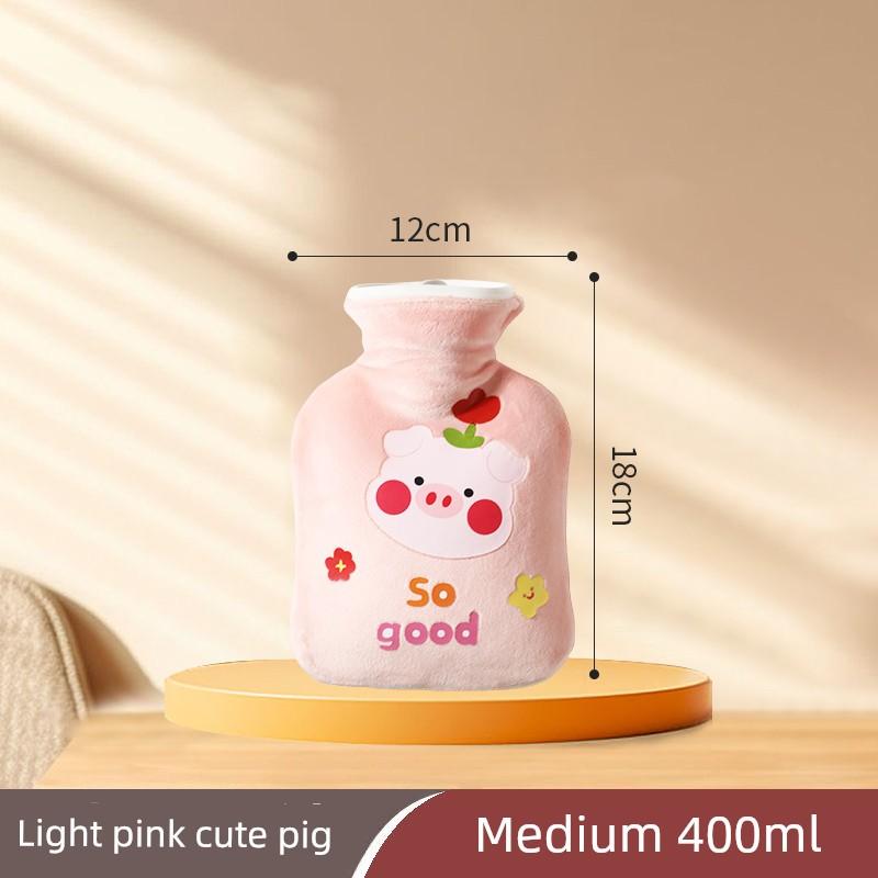 Home-Use Hot Water Bottle for Warming the Stomach and Neck, Large Size, Thickened, Explosion-Proof, for Warming Feet and Hands in Bed, Refillable