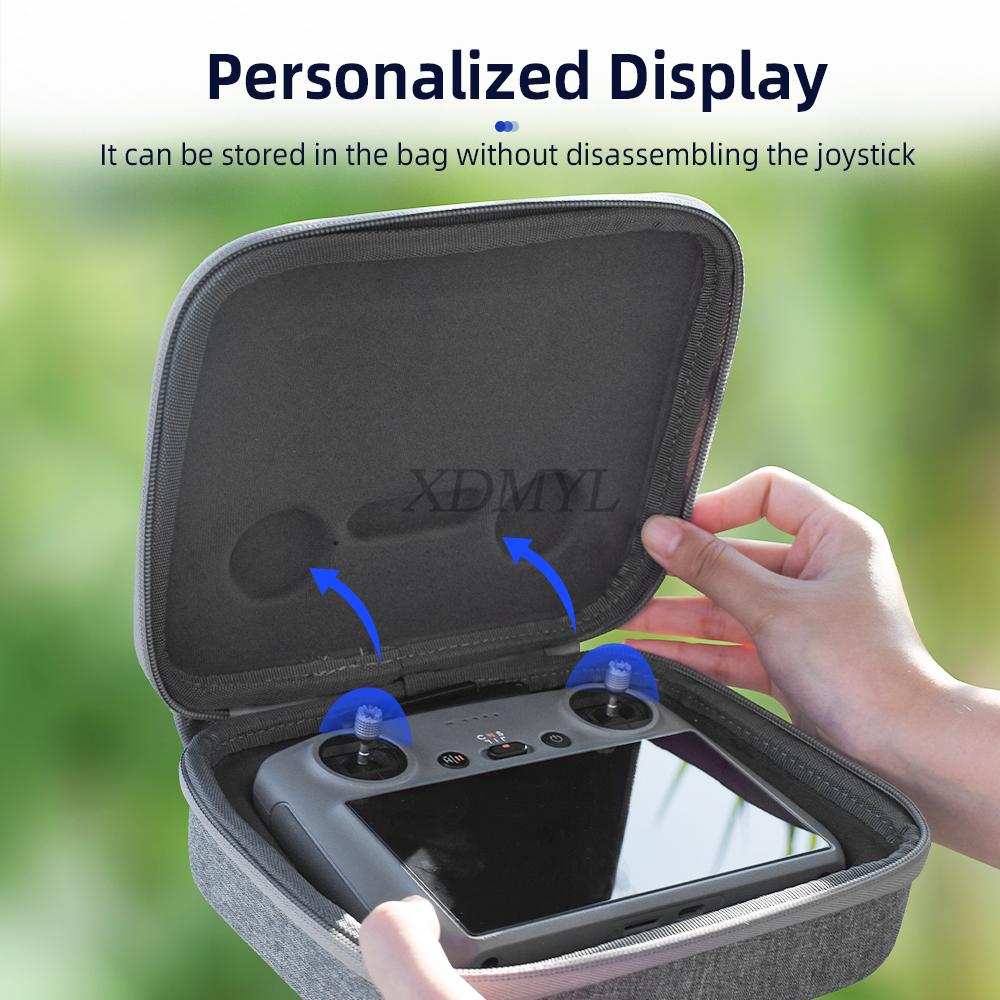 Host Bag for DJI AIR 3S Portable Shoulder Bag All in One Case for DJI RC 2/RC-N3 Remote Control Bag with Mountaineering Buckle