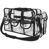 Large Transparent PVC Waterproof Cosmetic Bag – Handheld and Crossbody Beach Bag