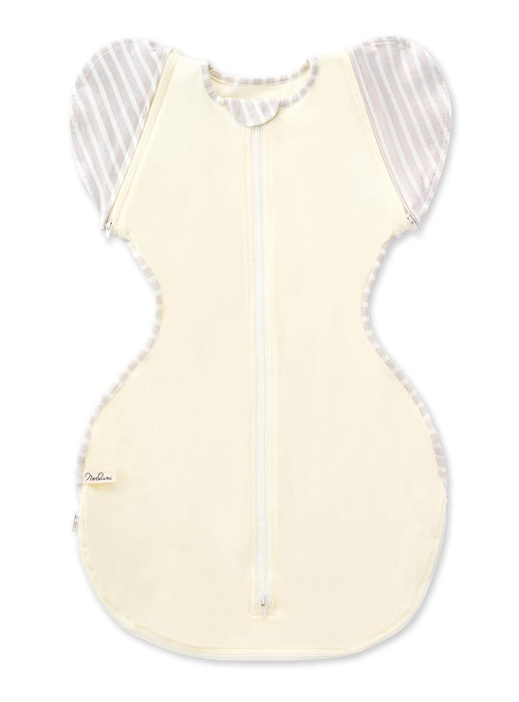 Sleeping Swaddle Sleep Swaddle Certified by the International Hip Dysplasia Association Striped White [Neclumi] (M)