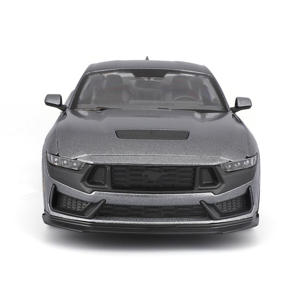 Maisto Ford Mustang Dark Horse 2024 Серый Металлическая Модель Готовый Продукт 32925 GY 1/24 / Автомобиль,