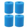 4PCS Pool Filter Sponge Reusable Washable TYPE H Swimming Pool Filter Foam for Pool