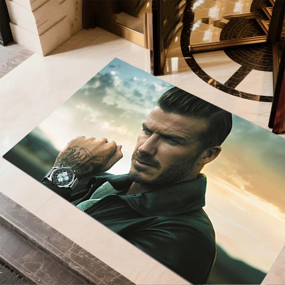David Beckham's Torso Area Rug Design for Living Rooms Outdoor Game Room Entryway Antislip Carpet Decorate Offices Perfect Gift for Friends & Family