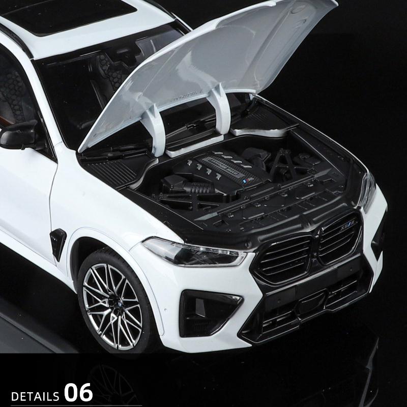 1:18 Scale X5M Alloy SUV with Realistic Light & Sound Effects | Premium Diecast Model for Holiday and Birthday Gift-Giving
