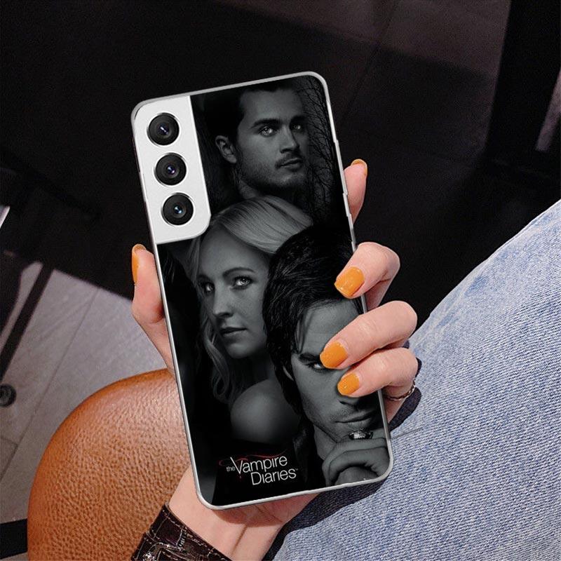 Чехол для телефона «Дневники вампира» Сальваторе для Samsung Galaxy S24 S25 Edge S26 Ultra S23 S22 S21 Plus S20 FE + Персонализированная печать