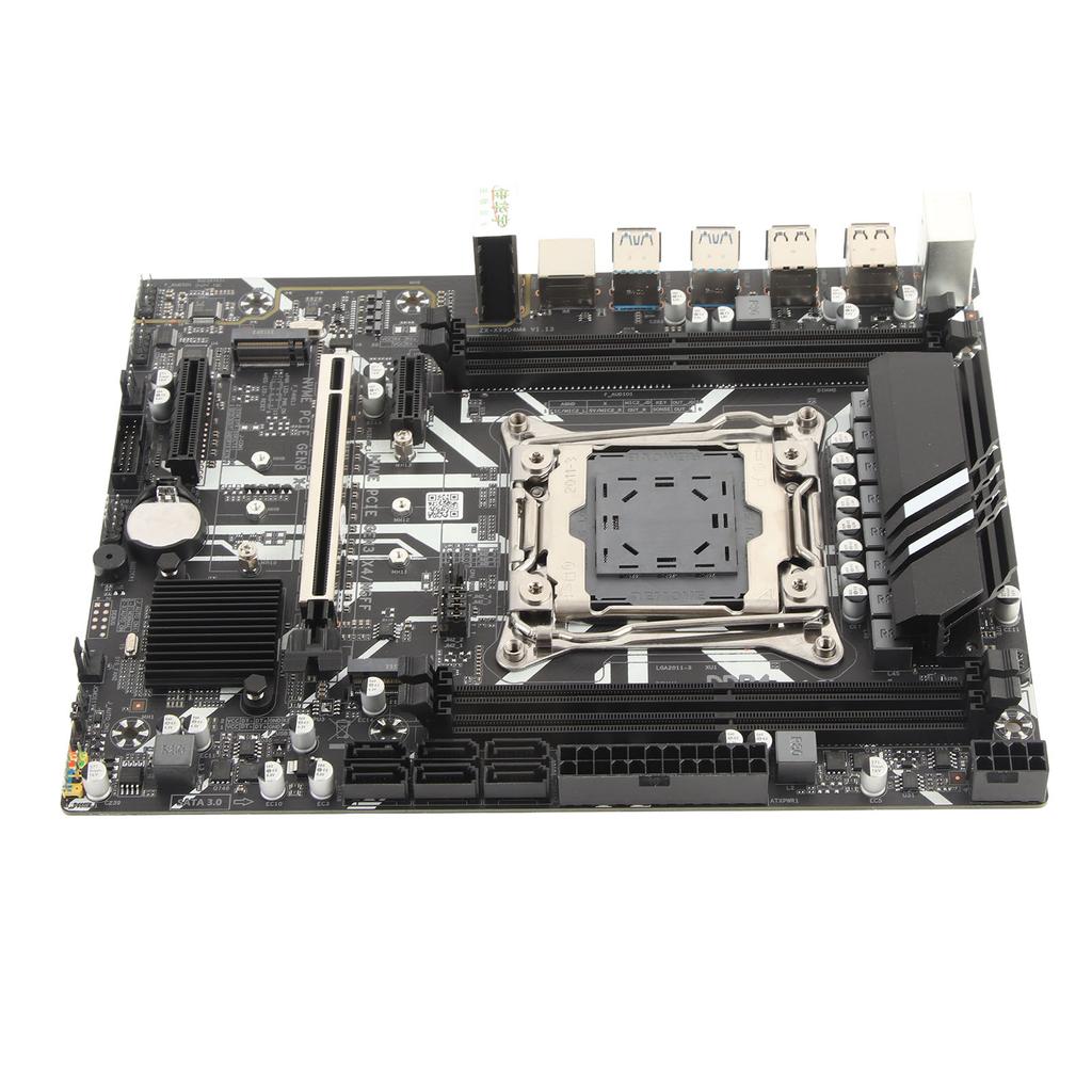 Материнская плата X99 Двухканальная DDR4 8-фазная система питания Интегрированный чип LGA 2011-3 Материнская плата компьютера для настольного ПК