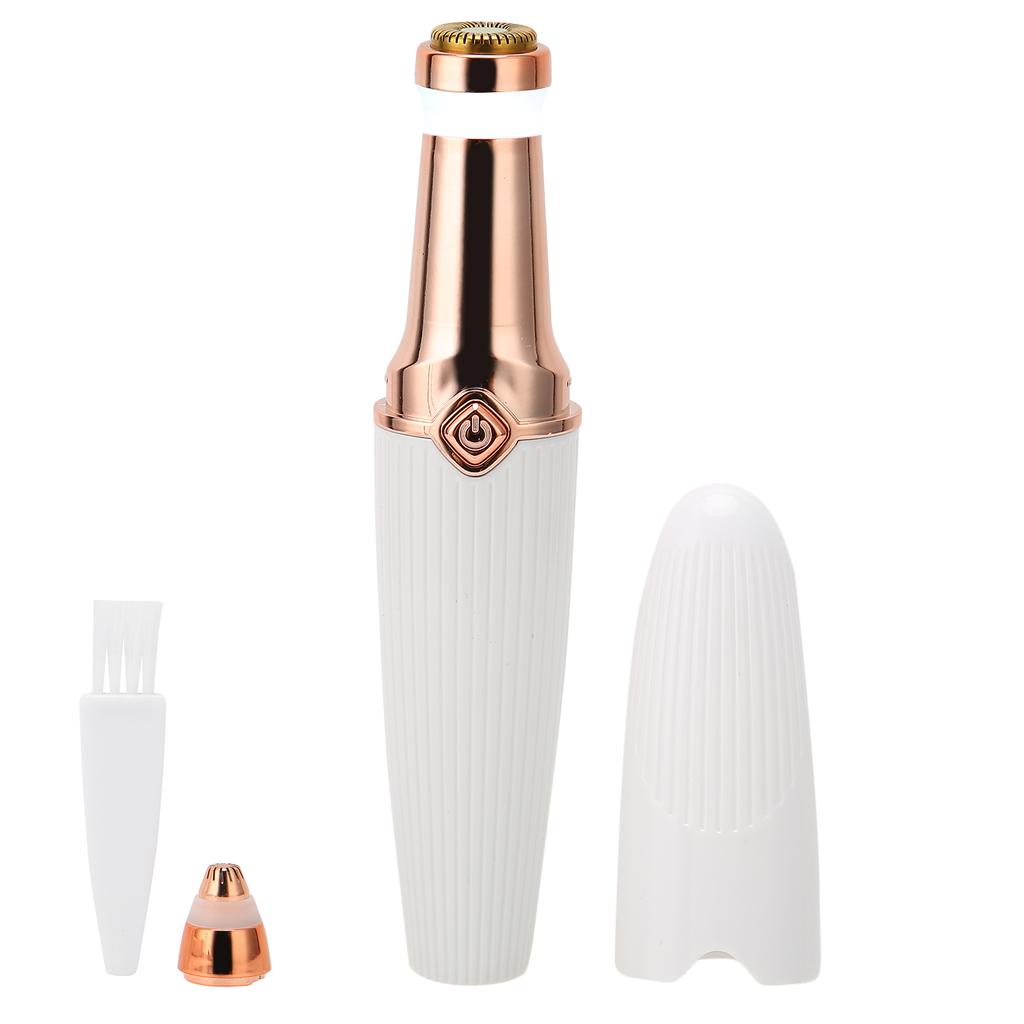 Электрический триммер для бровей 2 в 1, помада в форме USB, аккумуляторная безболезненная машина для удаления волос