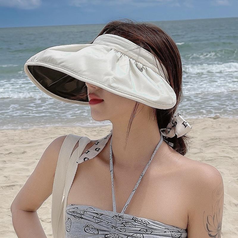 Шикарная дышащая кепка-ракушка с защитой от УФ-лучей, шляпа от солнца для женщин, различных цветов