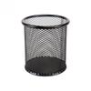 1Pc Creative Pen Holders Black Metal Stand Mesh Style Pen Pencil Ruler Holder Desk Organizer Storage Supplies Office Accessories