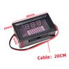 36V 48V 60V 72V Lithium Battery Capacity Meter Battery Tester Car Battery Charge Level Indicator