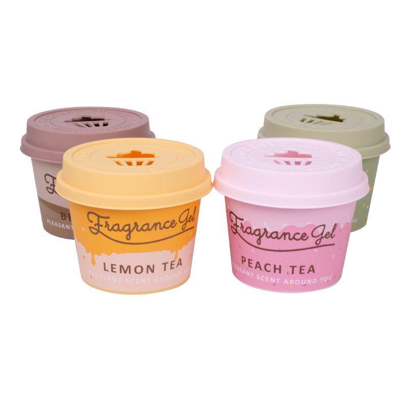 Ice Cream-Scented Flameless Aromatherapy Home Bathroom Air Freshener Car Solid Fragrance Balm Freshener