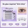 False Eyelashes Without Glue, Natural-looking False Eyelashes, 3D False Eyelashes Without Adhesive, Black Lashes With Strong Adhesion In 1 Second