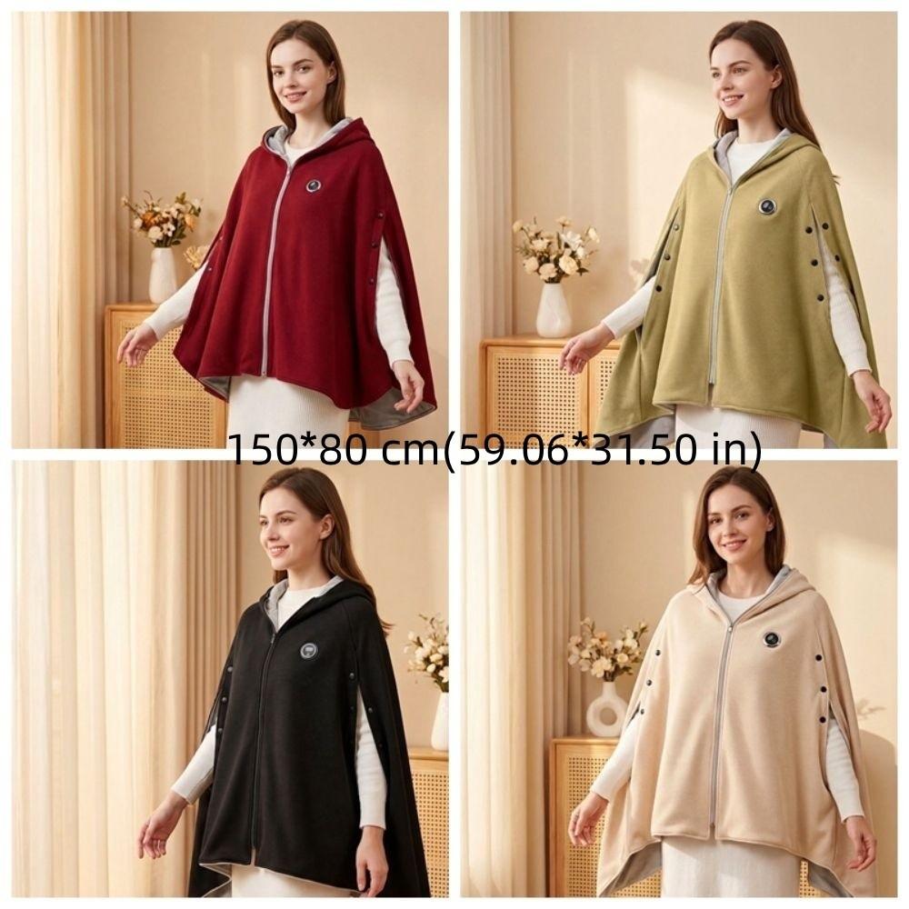 3 Heated Level USB Heating Shawl Washable Car-mounted Electric Shawl Travel