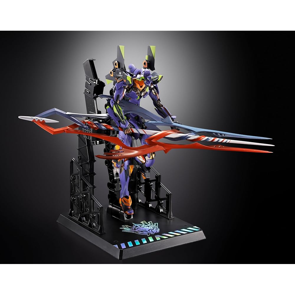 TAMASHII NATIONS Metal Build Евангелион Единица 01 30-я с Копьем Гая 220 мм Фигурка Действия ABS ПВХ Литье под давлением