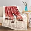 Vintage Film Poster Blanket for All Seasons Blanket Lunch Break Throw Gift