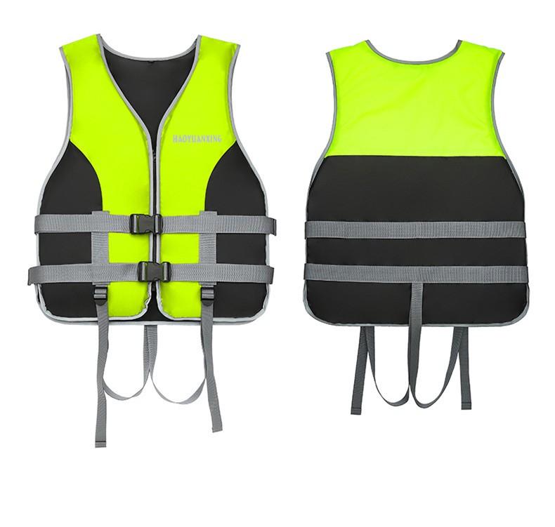 Взрослый жилет для каякинга, жилет для плавания с высокой плавучестью, регулируемая защитная куртка для женщин и мужчин, очень подходит для гребли, плавания и т. д.