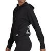 adidas Повседневная спортивная куртка с капюшоном, женская куртка, черная FL4094