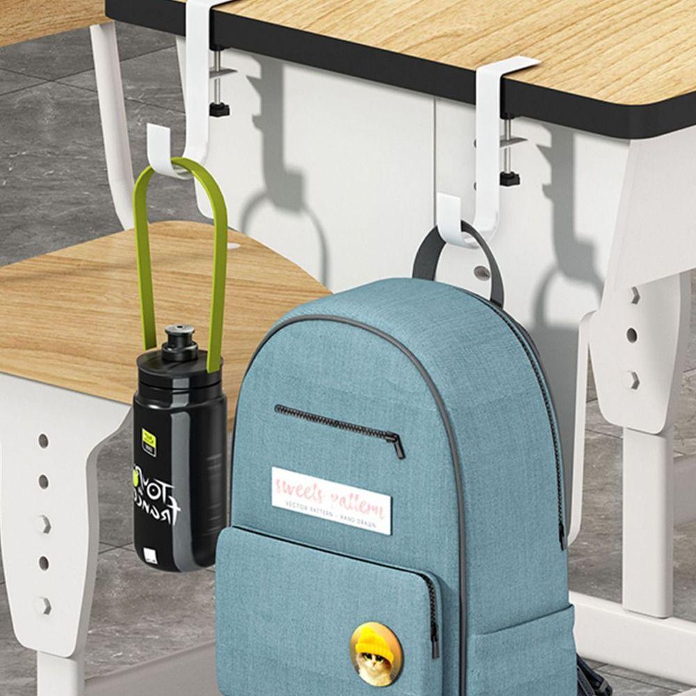 1/2 шт. Крючок для края стола для дома и офиса, крючок для хранения сумки студента, прочный подвесной крючок, сумка, рюкзак