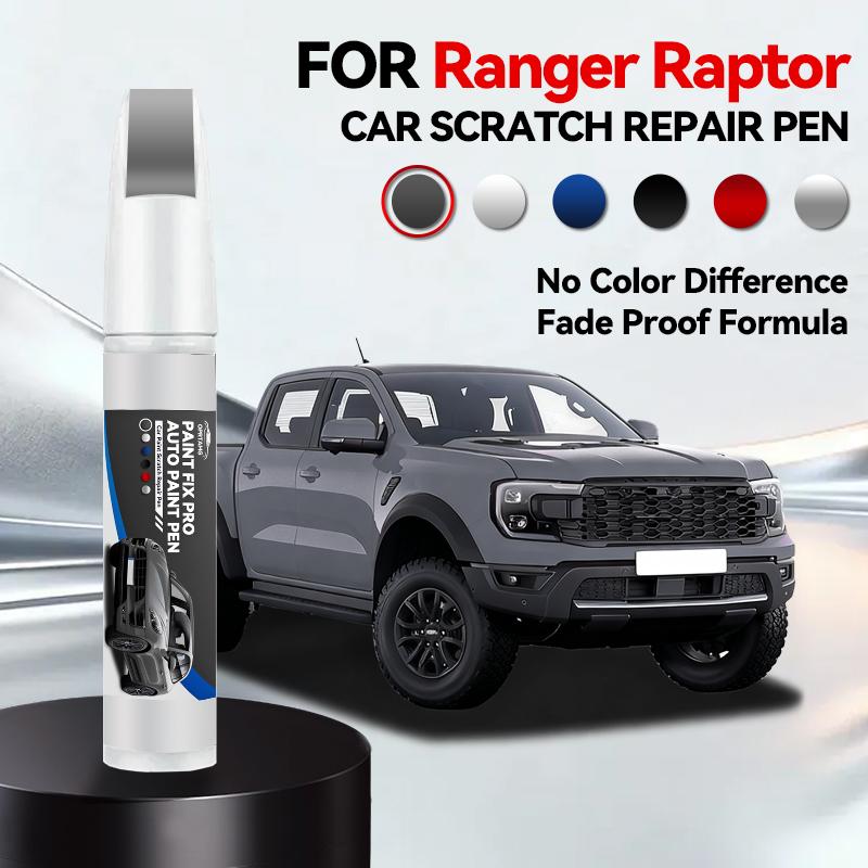 Для Ford Ranger Raptor 1990-2026 Ремонтный маркер для краски Подкраска Удаление царапин Сделай сам Автоаксессуары Черный Белый Серебристый Серый Синий Красный