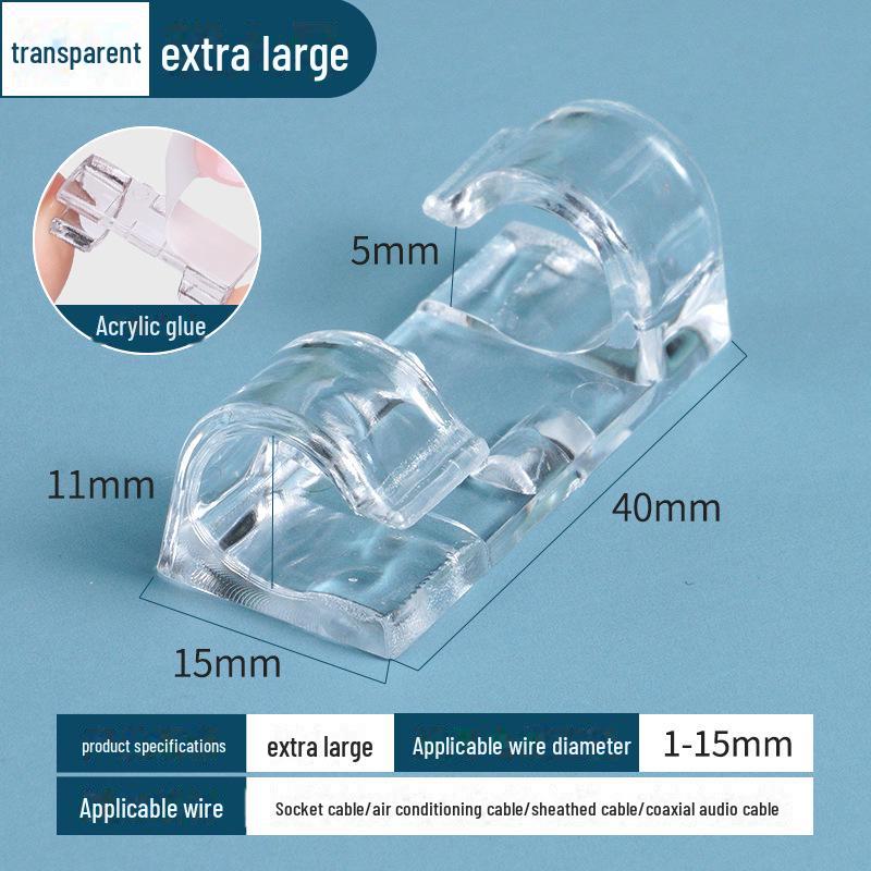 Самоклеящийся зажим для органайзера кабелей — решение для хранения проводов и управления кабелями, конструкция без отверстий