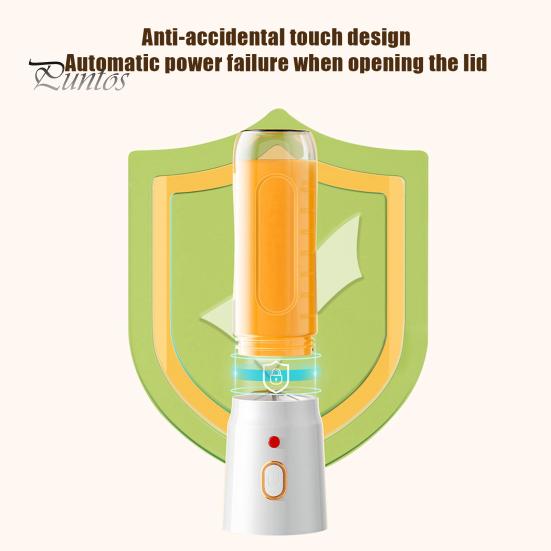 450 мл электрическая портативная мешалка USB перезаряжаемая соковыжималка высокоскоростная конструкция с острым лезвием беспроводная мешалка соковыжималка
