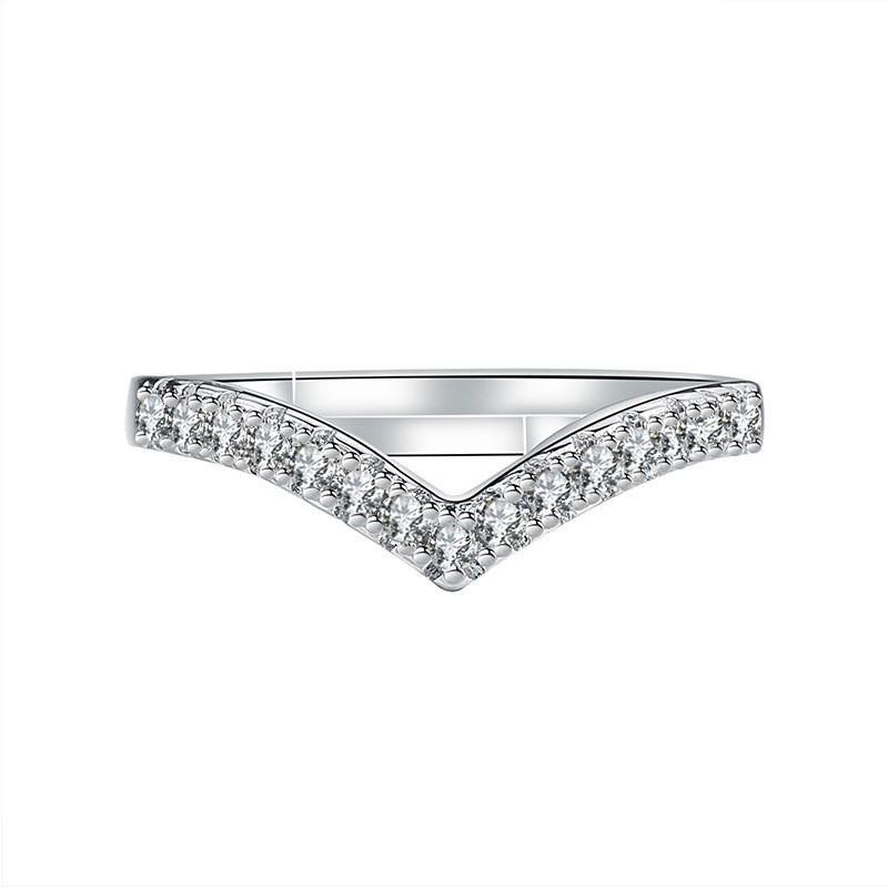 Open Adjustable European and American Style New Imitation Mosane Diamond Adjustable Girls' Ring Fashionable Creative Ring