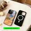 Oil painting Phone Case For iPhone17,16,15,14,13,12,11 Plus,Pro Magnetic with Magsafe Wireless Charging