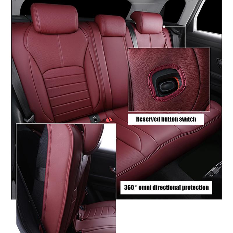 ZHOUSHENGLEE Custom Car Seat Covers for Acura All Models MDX RL TL RDX ZDX ILX CDX TLX-L Car Accessories Auto Cushion Protector