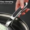 Anti-Scald Bowl Clip Stainless Steel Pan Gripper Heat Insulation Oven Tray Lifter for Hot Pots Bowls Plates Trays