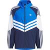 Originals Adicolor Retro Sports Color Block Hooded Jacket Men Jacket Blue White JM7262