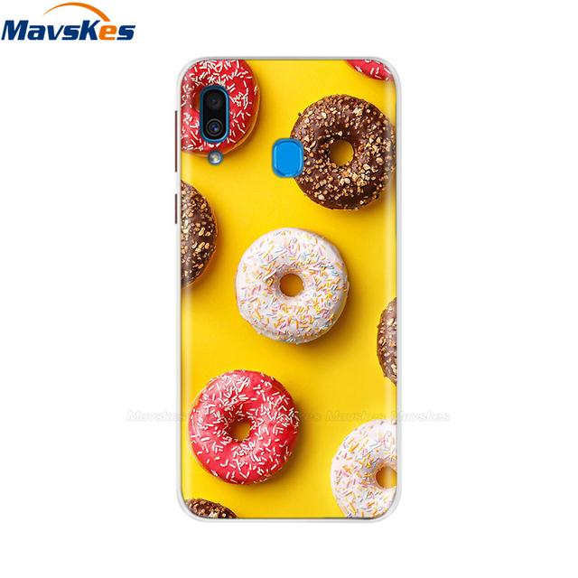 Чехол для Samsung A40, чехол для телефона, силиконовый чехол для Samsung Galaxy A40 A 40 A405 Sm-A405f A405f, чехол с мультяшной маской-ракушкой