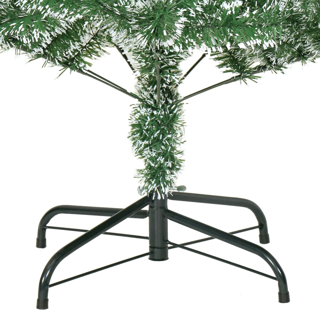 Artificial Snow Dusted Christmas Tree Green 240 cm