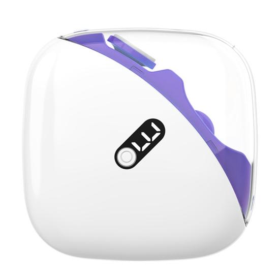 Электрический кусачки для ногтей 2-в-1, 3 скорости, триммер для ногтей со светодиодной подсветкой, перезаряжаемый через USB, для младенцев, детей, пожилых людей, автоматическая машинка для стрижки ногтей на пальцах, пилочка, полировка