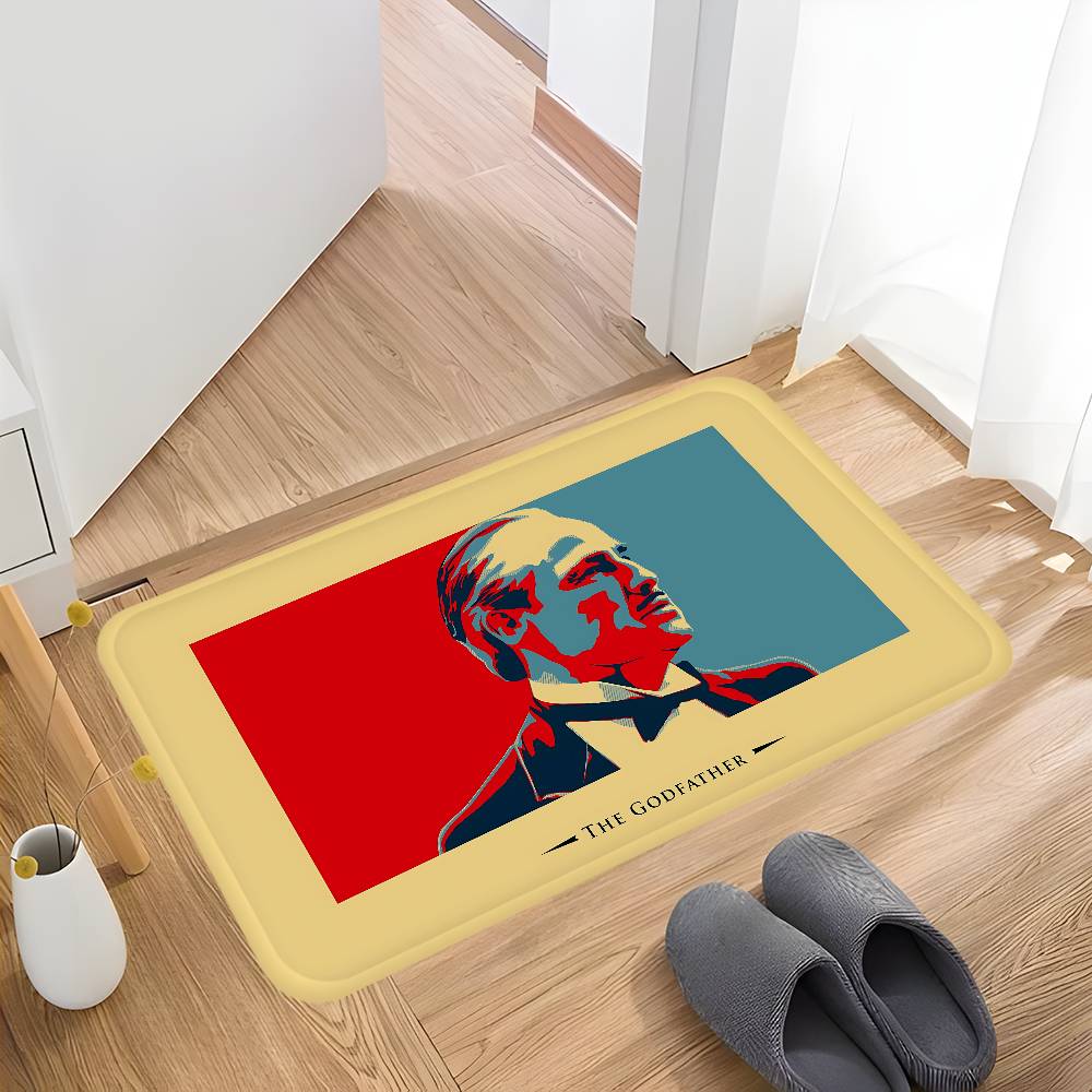 The G-Godfather Movie Bath Mat Kids Room Bedroom Decoration Balcony Anti-Slip Doormat Living Room Alfombra