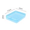 Dustproof Face Masks Portable Mask Storage Case Transparent Powder Puff  Case Storage Box