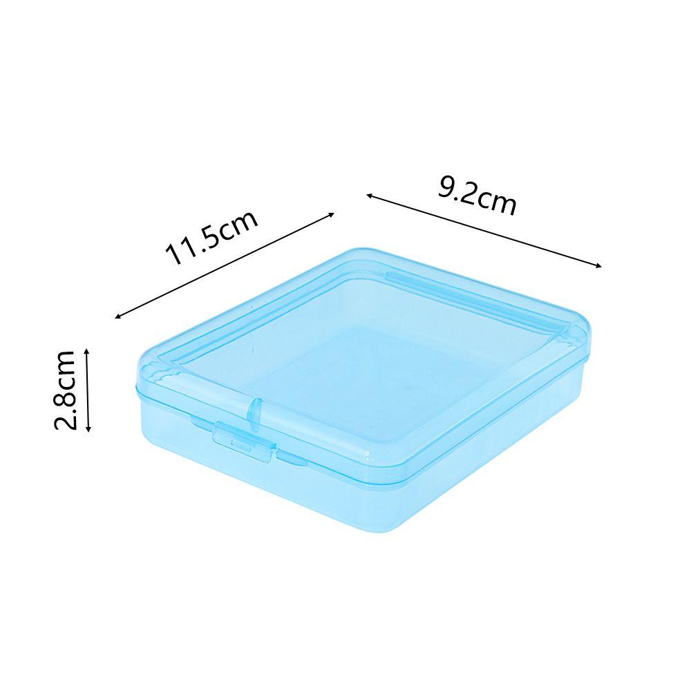 Dustproof Face Masks Portable Mask Storage Case Transparent Powder Puff  Case Storage Box