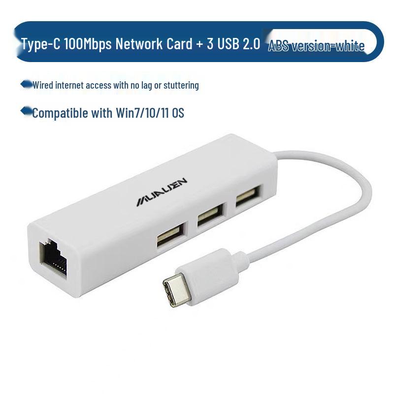 Gigabit Ethernet-адаптер Type-C на RJ45, не требующий установки драйверов