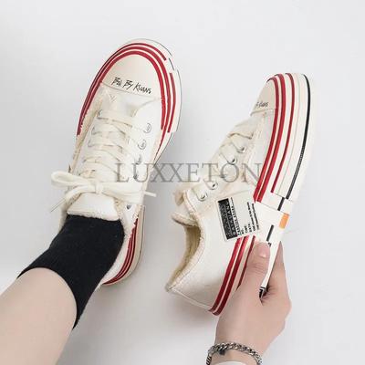 Кроссовки на шнуровке, женские, парусиновые, на платформе, весенние, повседневные, женские, балетки, Zapatos Mujer