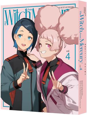 Мобильный костюм Гандам: Ведьма Меркурия Том. 4 (Специальный ограниченный выпуск) [Блю рей]