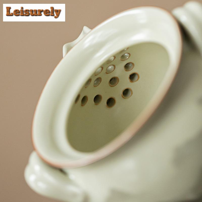 200 мл Ru Kiln Treasure Bottle чайник японский горный цветок ручной чайник для заваривания чая принадлежности для чайной церемонии подарок