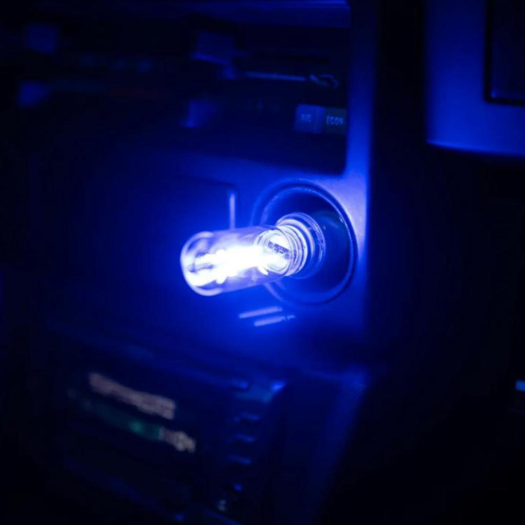 USB Light, Car Interior Light, Illumination, Car Accessories, Accessories, Lattre (Blue)
