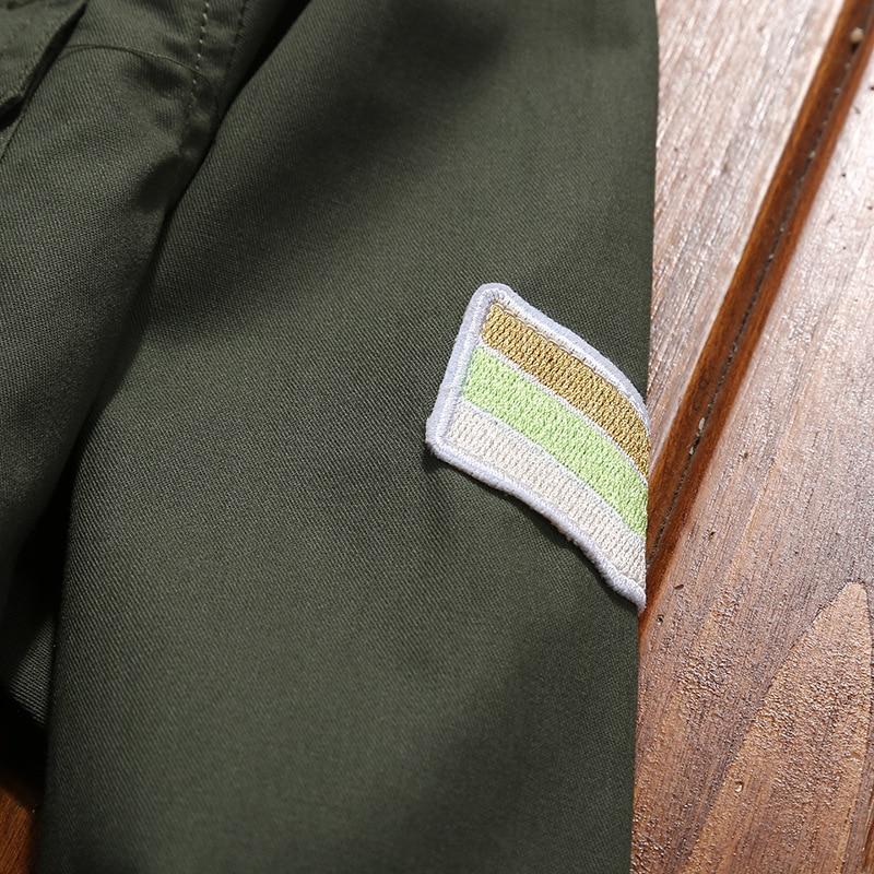 Зеленая рубашка в стиле милитари, хлопковая мужская винтажная рубашка, тонкая мужская куртка с длинным рукавом, темно-синяя, зеленая, хаки, тонкая уличная одежда