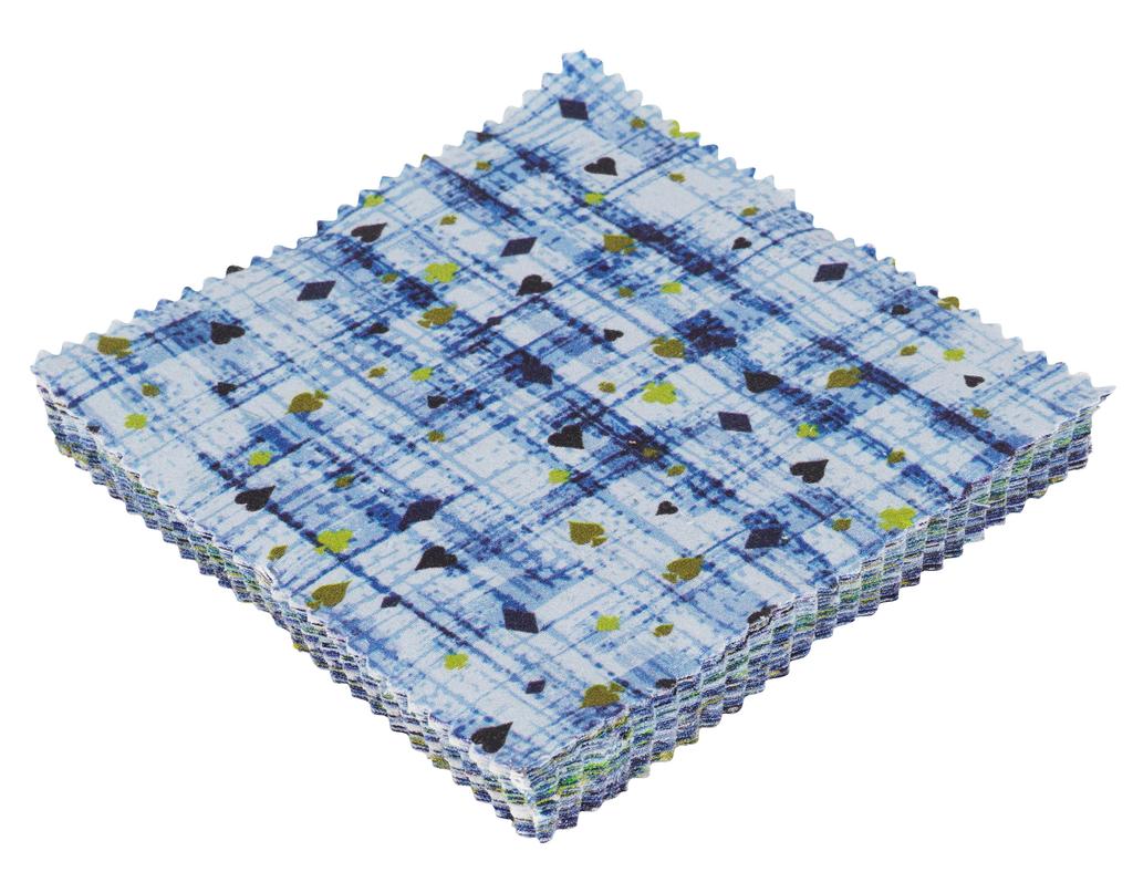 Soimoi Geometric Print Precut 5-inch Cotton Fabric Quilting Squares Charm Pack DIY Patchwork Sewing