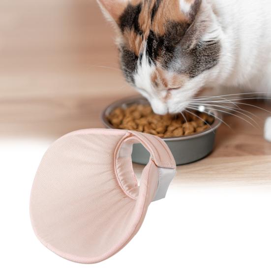 Ошейник-конус для кошек, многоцелевой двусторонний застежка-лента, удобная застежка, защита от укусов