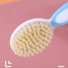 2 Pcs/Set Baby Hairbrush Comb Portable Newborn Infant Toddlers Soft Hair Brush Head Massager Set Baby Kids Hair Care Supplies